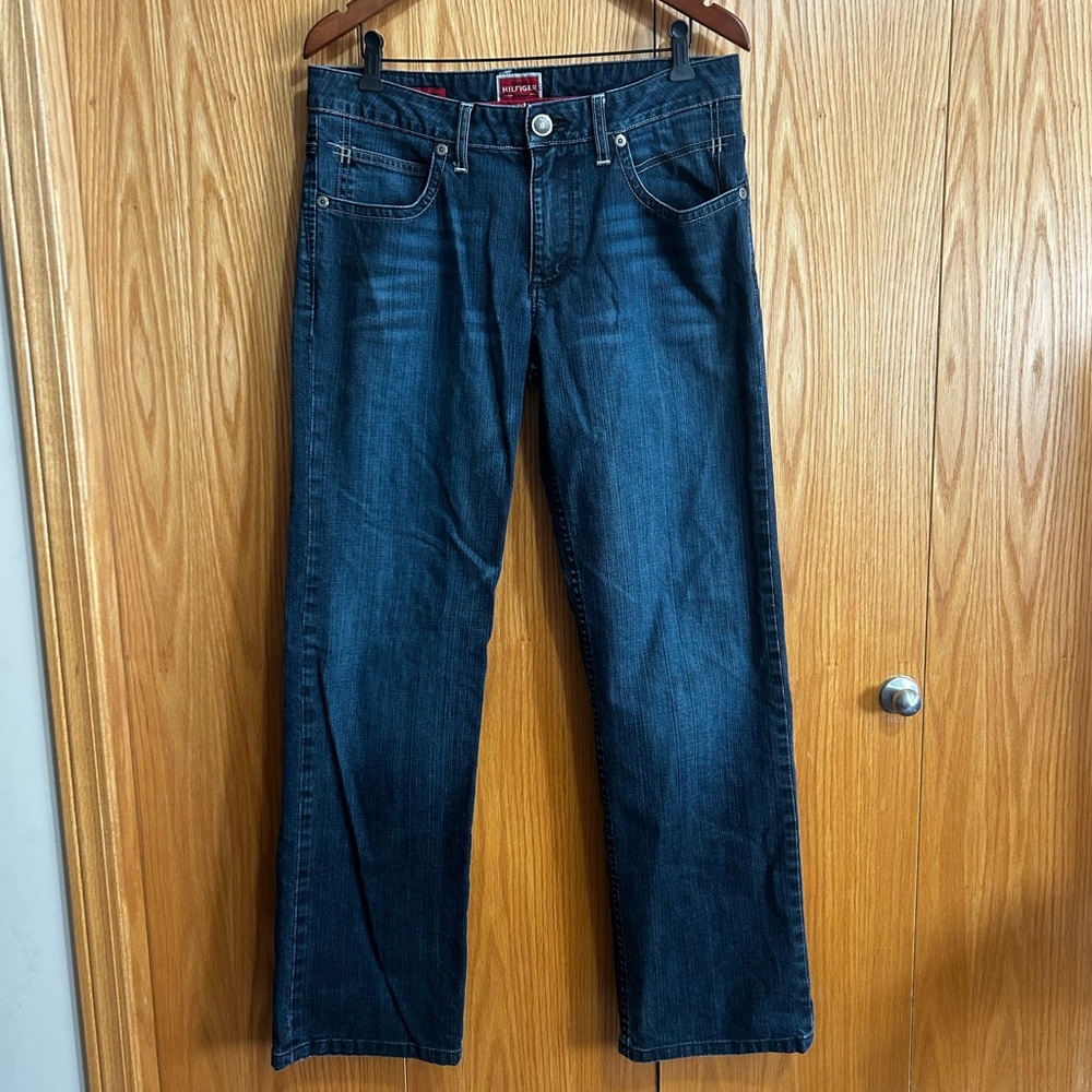 Tommy Hilfiger Dark Blue Bootcut Jeans